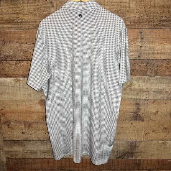 Greyson Golf Polo Geometric & Tiny Wolf Print size X-Large *Club Embroidered* - Picture 2 of 9